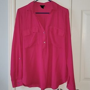 Ann Taylor button down blouse